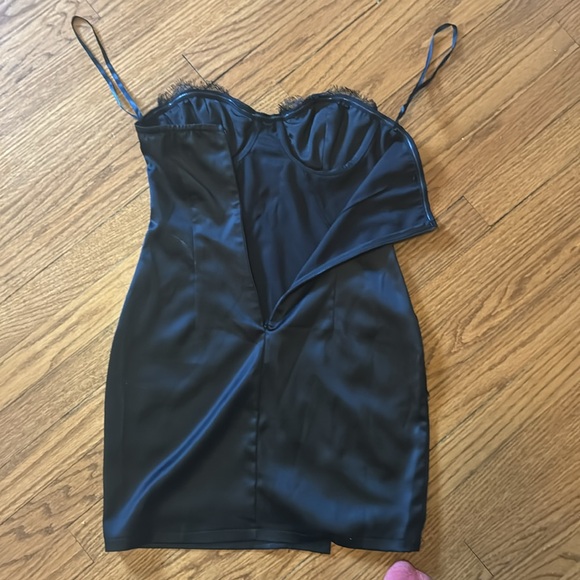 Revolve black lace corset mini dress - Picture 4 of 4